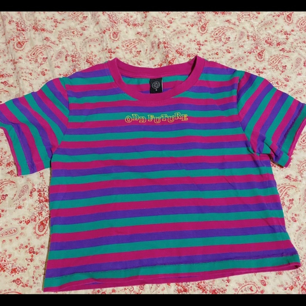 Odd Future Women’s Multi Color Crop Top
